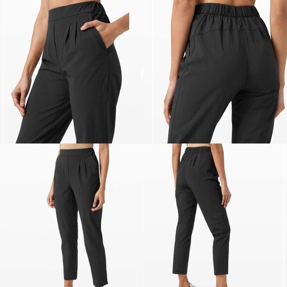 Lululemon Your True Trouser High Rise Pant Black size 8 - Picture 1 of 6